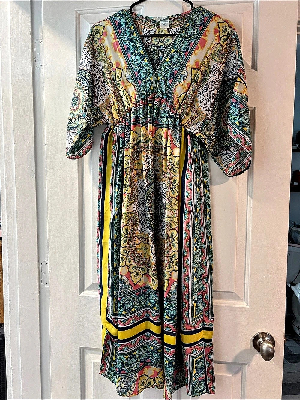 Sundance Paisley Maxi Dress in Multicolor Size XS Like New